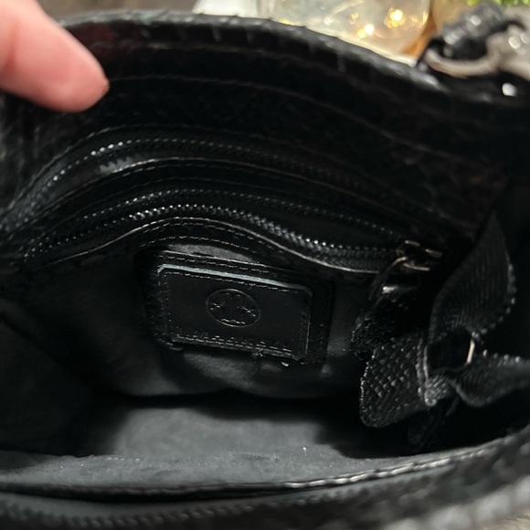 NWOT J Markell “MINI Asher” Python crossbody with reversible strap. Gorgeous. - Picture 4 of 5